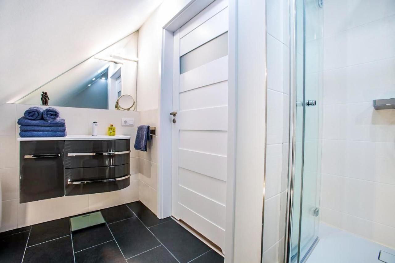 Apartment Adele im Dachgeschoß einer stilvollen Villa Dresden Exterior foto